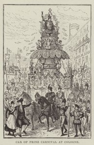 ケルンのプリンツカーニバルの車 作： Walter Paget